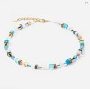 Coeur de Lion Gold Turquoise Necklace 2838/10-0616