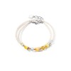 Coeur de Lion Joyful Colours Wrap Promo Bracelet - Yellow + FREE EARRINGS