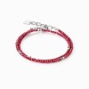 Coeur de Lion Silver Red Bracelet 5033/30-0300