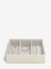 Stackers Classic Jewellery Box Set of 3 - Metallic Pearl