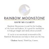 Sarah Verity Atomic Midi Rainbow Moonstone Silver Ring
