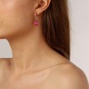 Dyrberg Kern Barbara Gold Earrings - Rose