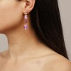 Dyrberg Kern Carmen Gold Earrings - Rose