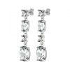 Dyrberg Kern Cornelia Silver Earrings - Crystal