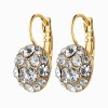 Dyrberg Kern Blost Gold Earrings - Crystal