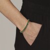 Dyrberg Kern Cory Gold Bracelet - Emerald Green