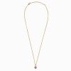Dyrberg Kern Jemma Gold Necklace - Pink