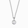 Dyrberg Kern Jemma Silver Necklace - Crystal