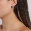 Dyrberg Kern London Silver Earrings - Blue