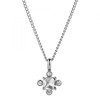 Dyrberg Kern Rimini Silver Necklace - Crystal