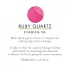 Sarah Verity Rio Ruby Quartz Silver Ring