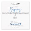 Life Charms Bagpipes Scotland Bracelet