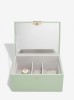 Stackers Luxury Classic Jewellery Box Set of 2 - Sage Green