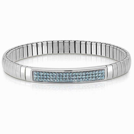 Nomination Glitter Extension Light Blue & Silver Bracelet