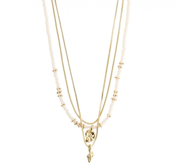 Pilgrim Sea Gold 3-in-1 Necklace
