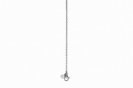 Qudo Silver Anchor Chain 45cm