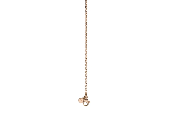 Qudo Rose Gold Anchor Chain 45cm