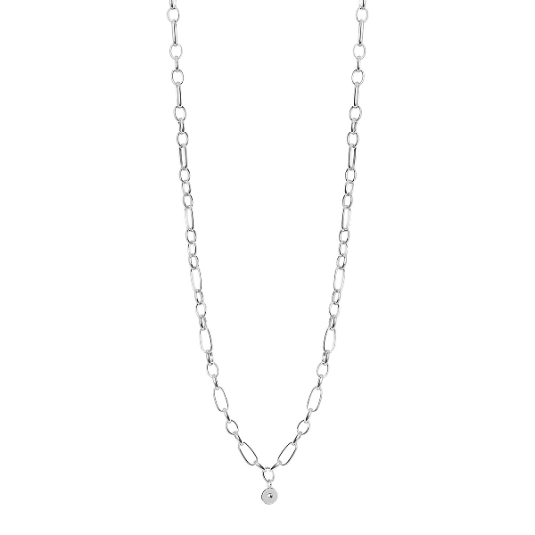 Qudo Silver Necklace Amoa 61.5cm