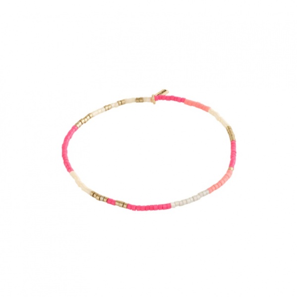 Pilgrim Alison Pink & Gold Bracelet