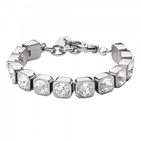 Dyrberg Kern Conian Silver Bracelet - Crystal
