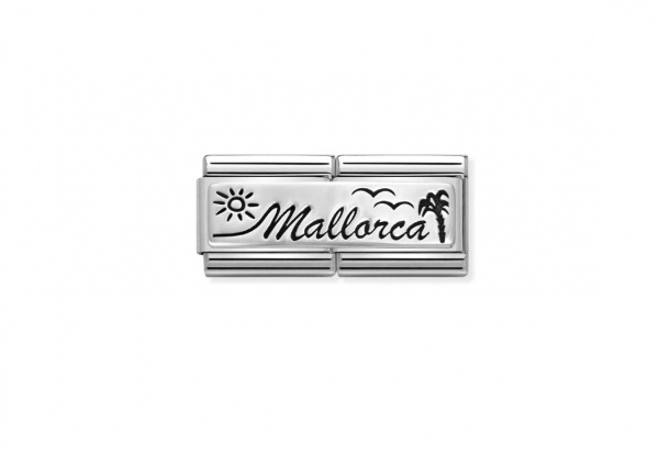 Nomination Silver Double Mallorca Composable Charm
