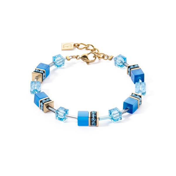 Coeur de Lion Gold Turquoise Bracelet 4020/30-0600