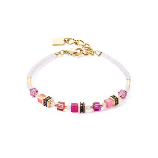 Coeur de Lion Gold Magenta Bracelet - 4565/30-0422