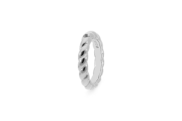 Qudo Silver Ring Lana - Size 50