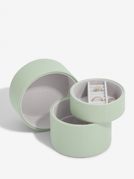 Stackers Bedside Jewellery Box Pod - Sage Green