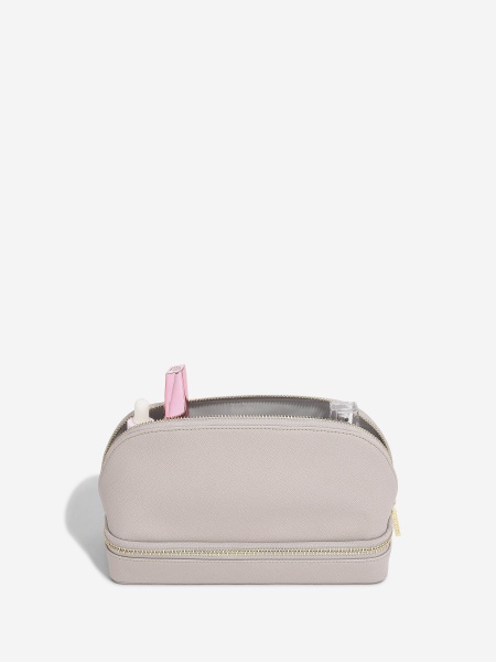 Stackers Cosmetic & Jewellery Bag - Taupe