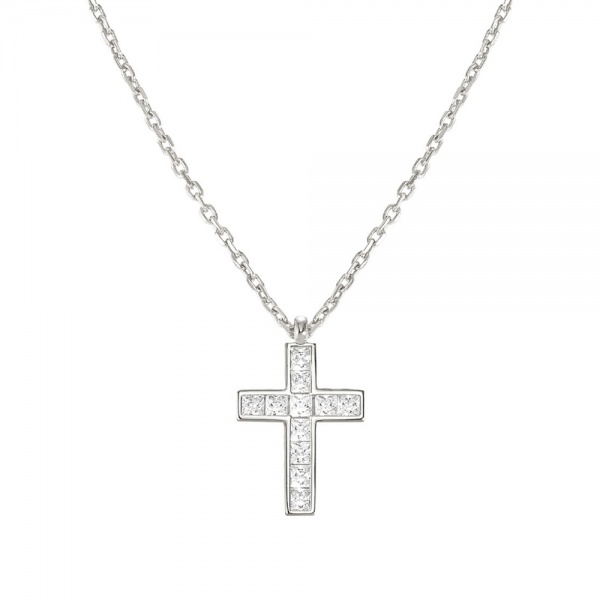 Nomination Silver Carismatica Large Cross Necklace
