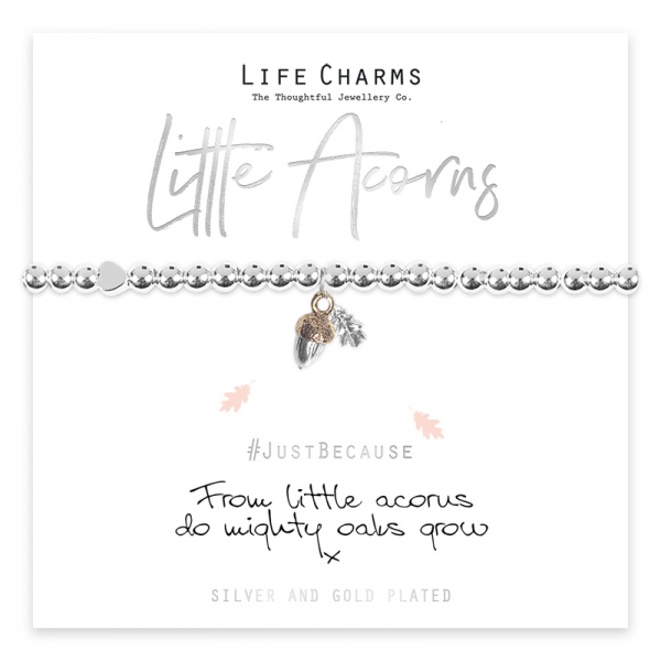 Life Charms Little Acorns Bracelet