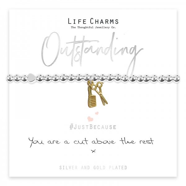 Life Charms You Are A Cut Above The Rest Bracelet
