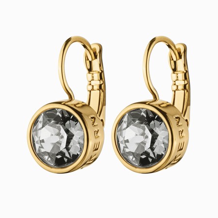 Dyrberg Kern Louise Gold Earrings - Grey