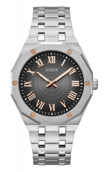 Guess Mens Asset Silver Watch - GW0575G1