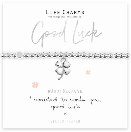 LIfe Charms I Wanted To Wish You Luck Bracelet