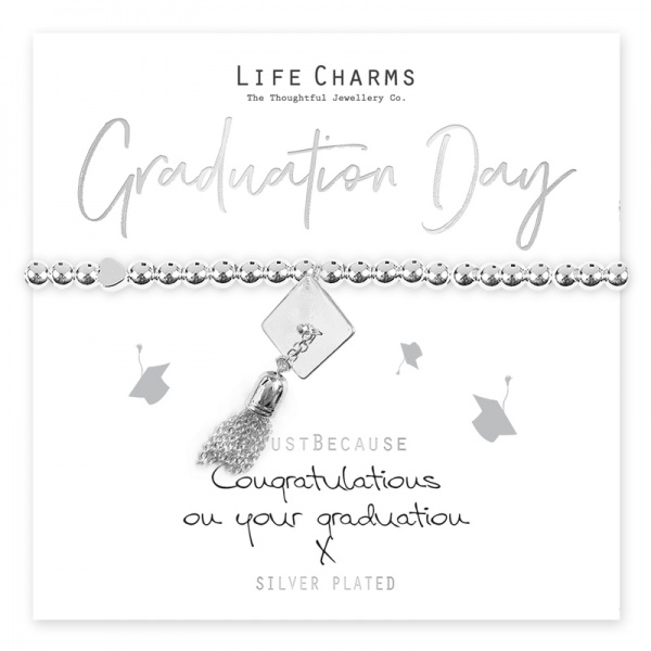 Life Charms Graduation Day Bracelet