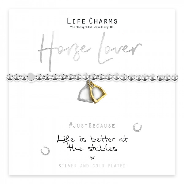 Life Charms Life Is Better At The Stables Bracelet