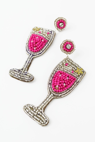 My Doris Pink Fizz Earrings