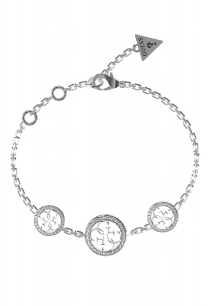 Guess Life in 4G Silver Bracelet UBB02138RHL