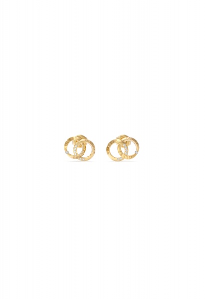Guess Forever Links Gold Earrings UBE02190YG