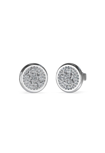 Guess Dreaming Guess Silver Stud Earrings - UBE03129RH