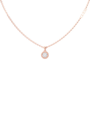 Guess Colour My Day Rose Gold Necklace - UBN02245RG