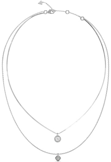 Guess 4G Crush Silver Necklace - UBN04159RH