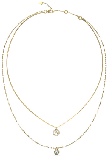Guess 4G Crush Gold Necklace - UBN04159YG