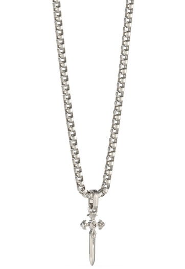 Guess Gents South Alameda Silver Necklace - UMN04024ST
