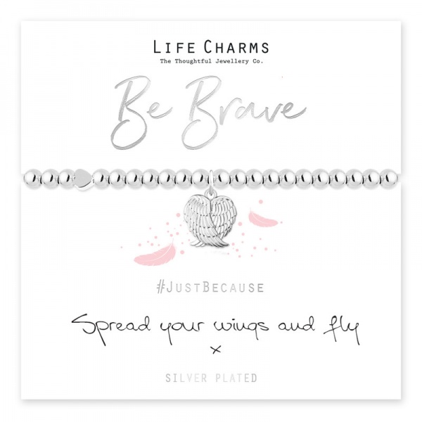 Life Charms Be Brave Bracelet