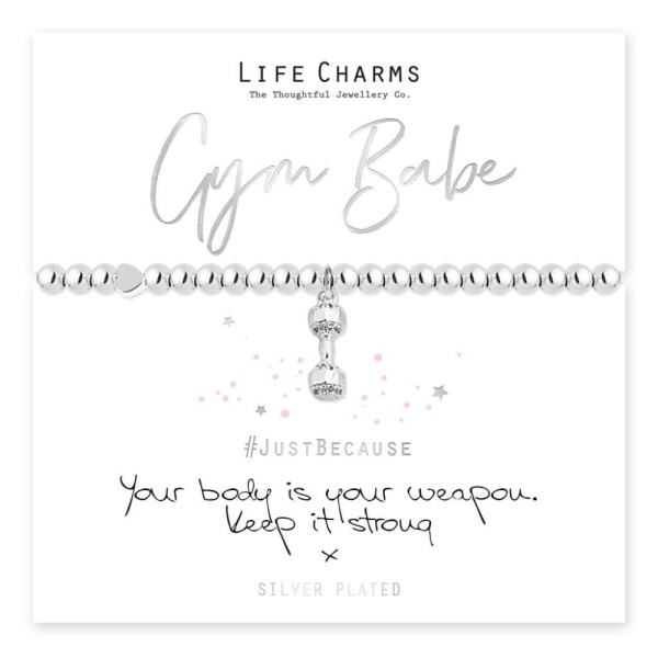 Life Charms Gym Babe Bracelet