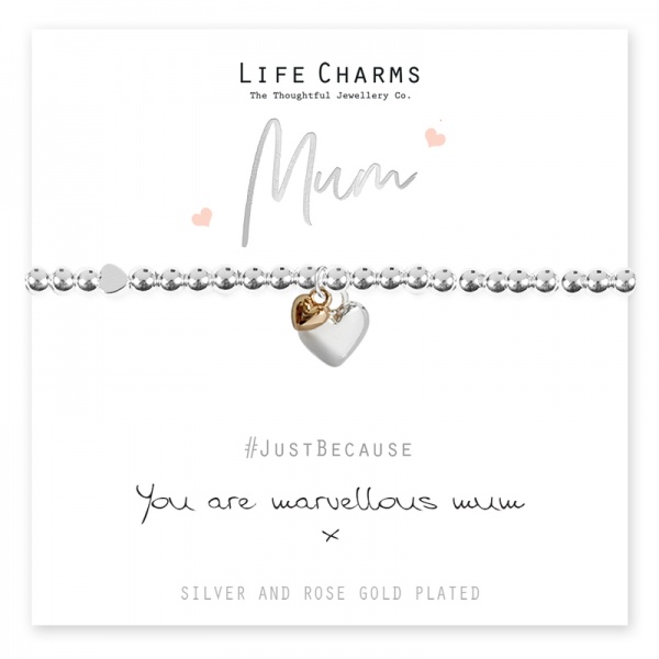 Life Charms You Are A Marvellous Mum Bracelet