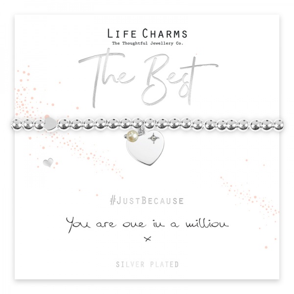 Life Charms You Are One In A Million Bracelet